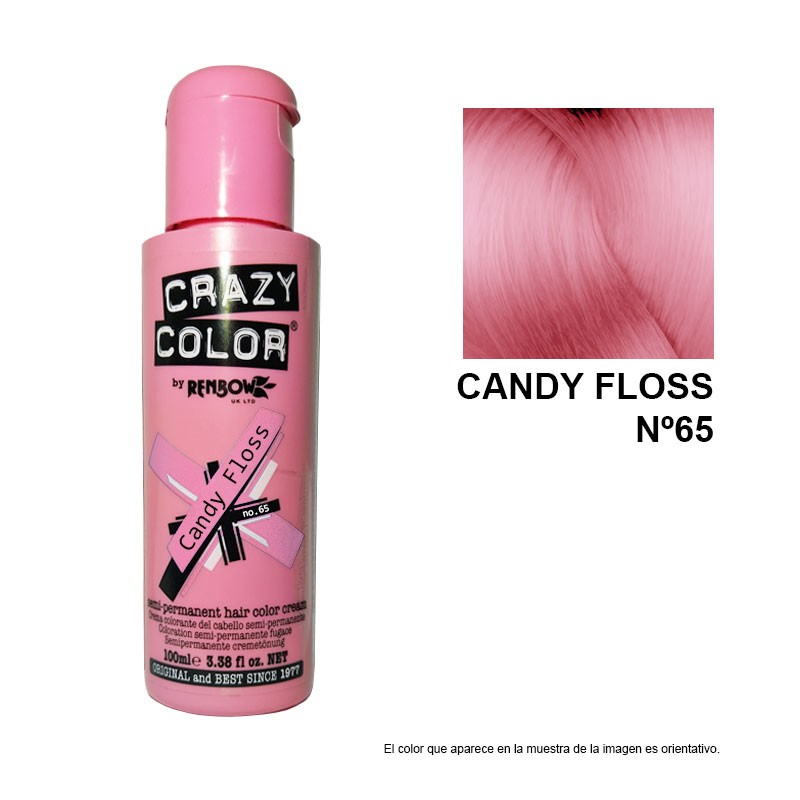 Candy floss crazy color