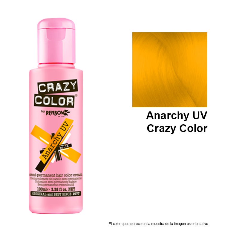 Mascarilla de color crazy color Anarchy UV 100 ML