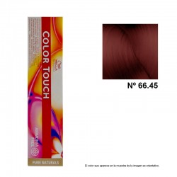 Wella color touch 66/45 tinte Rubio Oscuro Cobrizo Caoba Intenso 60 ml