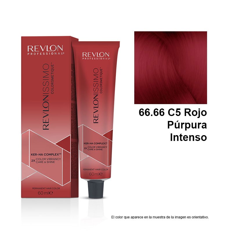 Tinte Revlonissimo Color & Care 66.66 C5 Rojo Intenso Permanent