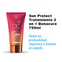 Tratamiento schwarzkopf Sun Protect Tratamiento 2 en 1 Bonacure 750ml