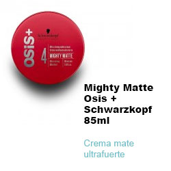Fijador Mighty Matte Osis + Schwarzkopf 85ml