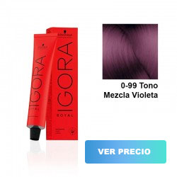 comprar tinte schwarzkopf igora royal - 0-99 Tono Mezcla Violeta - 60 ml