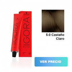 comprar tinte schwarzkopf igora royal - 5-0 Castaño Claro - 60 ml