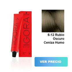 comprar tinte schwarzkopf igora royal - 6-12 Rubio Oscuro Ceniza Humo - 60 ml