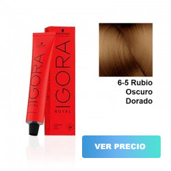 comprar tinte schwarzkopf igora royal - 6-5 Rubio Oscuro Dorado - 60 ml