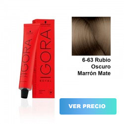 comprar tinte schwarzkopf igora royal - 6-63 Rubio Oscuro Marrón Mate - 60 ml