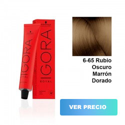 comprar tinte schwarzkopf igora royal - 6-65 Rubio Oscuro Marrón Dorado - 60 ml