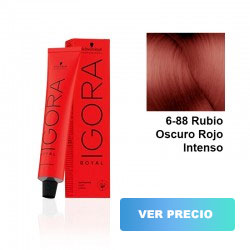 comprar tinte schwarzkopf igora royal - 6-88 Rubio Oscuro Rojo Intenso - 60 ml