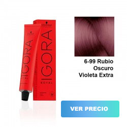 comprar tinte schwarzkopf igora royal - 6-99 Rubio Oscuro Violeta Extra - 60 ml