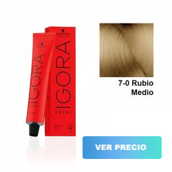 comprar tinte schwarzkopf igora royal - 7-0 Rubio Medio - 60 ml