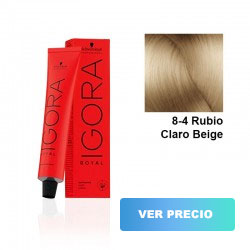 comprar tinte schwarzkopf igora royal - 8-4 Rubio Claro Beige - 60 ml