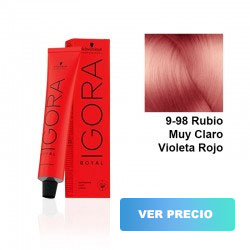 comprar tinte schwarzkopf igora royal - 9-98 Rubio Muy Claro Violeta Rojo - 60 ml