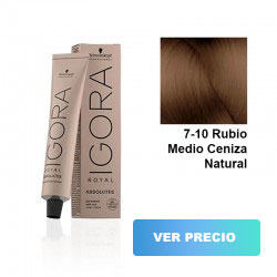 comprar tinte schwarzkopf igora royal - absolutes - 7-10 Rubio Medio Ceniza Natural - 60 ml