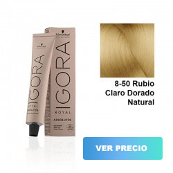 comprar tinte schwarzkopf igora royal - absolutes - 8-50 Rubio Claro Dorado Natural - 60 ml