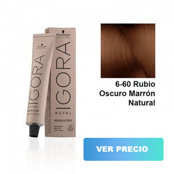comprar tinte schwarzkopf igora royal - highlifts - absolutes - 6-60 Rubio Oscuro Marrón Natural - 60 ml