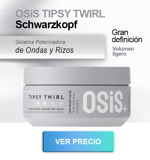 OSiS TIPSY TWIRL Schwarzkopf Gelatina Potenciadora de Ondas y Rizos
